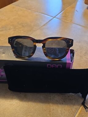 Sun Glasses Marble Frame